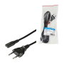 LogiLink Cable de alimentación CEE 7/16 a IEC C7, 3 m, negro