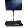Startech Montaje Pared Vesa Estación de Trabajo para Monitor, Teclado y Ratón Hasta 30 Pulgadas