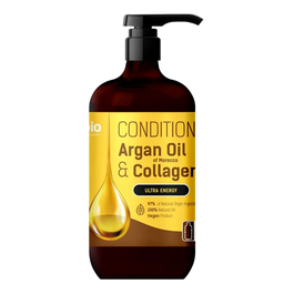 Bio Naturell, Argan Oil of Morocco & Collagen, Acondicionador de cabello, Regeneración, 946 ml