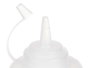 KINVARA Pack de 48 Botes Plástico para Salsa 440 ml Transparente