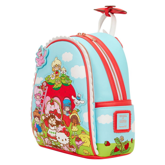 Loungefly Mochila Shortcake Scented Hello Kitty & Friends x Strawberry 26cm