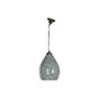 DKD Home Decor Lámpara de Techo de Cristal y Metal Craquelado (Surtido de 2 unidades)