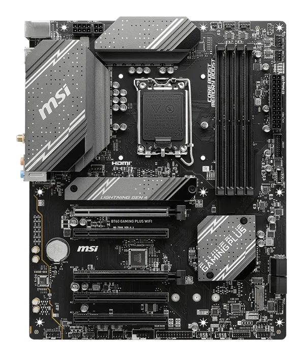 MSI B760 GAMING PLUS WIFI DDR5 ATX MSI B760 GAMING PLUS WIFI DDR5 ATX