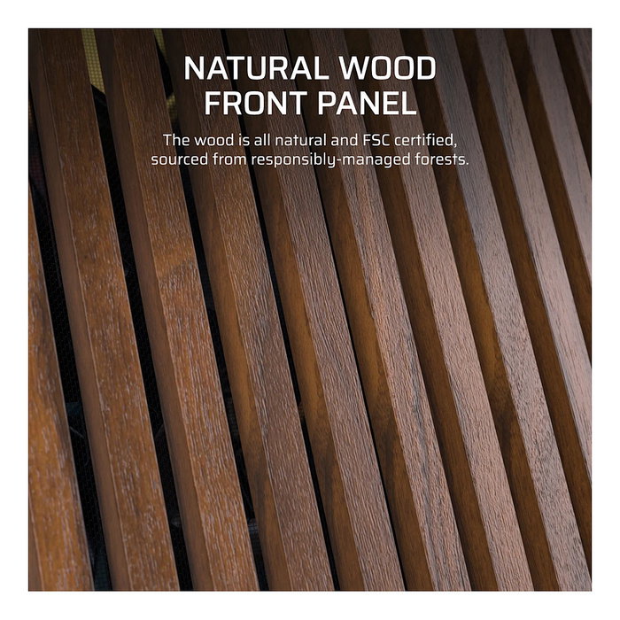 Corsair FRAME 4000D RS WOOD Negro/Nogal Corsair FRAME 4000D RS WOOD Negro/Nogal
