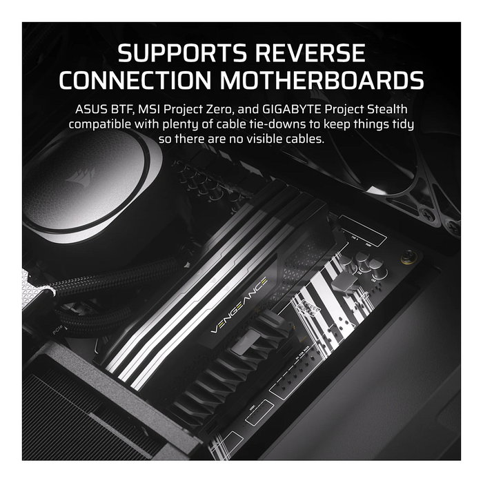Corsair FRAME 4000D RS WOOD Negro/Nogal Corsair FRAME 4000D RS WOOD Negro/Nogal