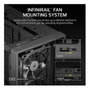 Corsair FRAME 4000D RS WOOD Negro/Nogal
