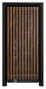 Corsair FRAME 4000D RS WOOD Mid-Tower Negro/Madera