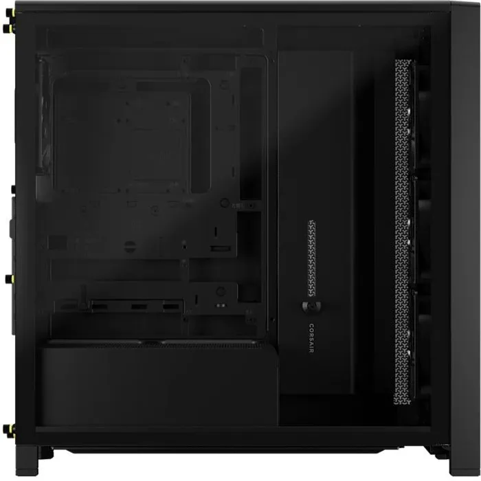 Corsair FRAME 4000D RS WOOD Negro/Nogal
