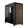 Corsair FRAME 4000D RS WOOD Negro/Nogal