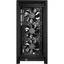 Corsair CC-9011340-WW Caja Mid-Tower 4000D RS, Cristal Templado, 3 Ventiladores Frontales, Negro/Nogal