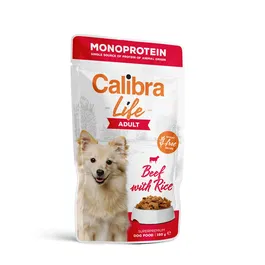 Calibra Dog Life Pouch Adult Ternera 10x150 gr Comida Húmeda para Perros