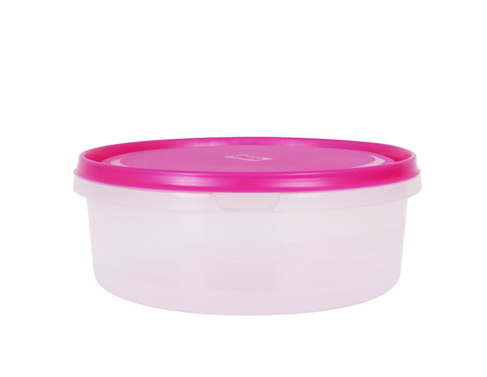 Inde Fiambrera Redonda 1,25 L Colores (12 Unidades)