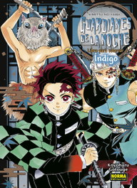 Guardianes de la noche libro para colorear Indigo, Koyoharu Gotouge - Norma Editorial