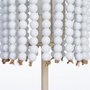Lámpara Mesa Blanco Dm-Metal 19 X 19 X 61 cm