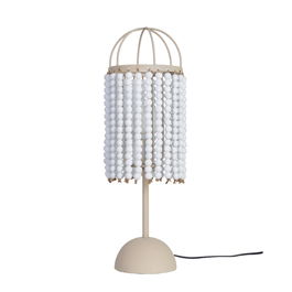 Lámpara Mesa Blanco Dm-Metal 19 X 19 X 61 cm