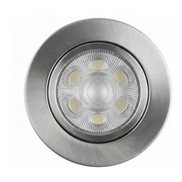 Synergy21 Helios LED Deckeneinbauspot Plata Redondo Giratorio Blanco Cálido