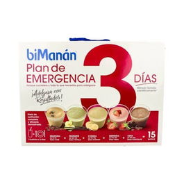 Bimanan Plan Emergencia 3 Dias X 5 Batidos