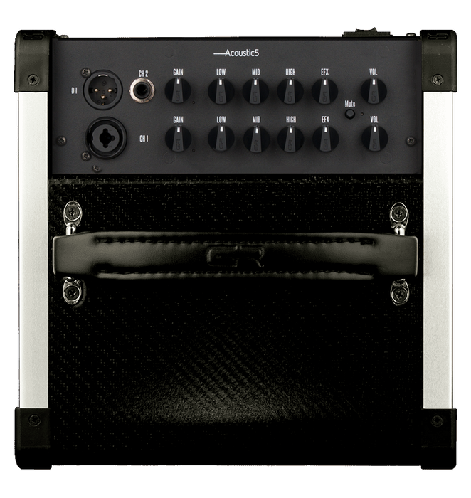 GR GUITAR Combo Acoustic BF 5 Black Fiber 80W