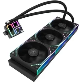 Thermalright THE1737474516451 Frozen Infinity 360 - Refrigeración Líquida AIO CPU, 3 Ventiladores ARGB 120mm, Compatible Intel/AMD, Negro