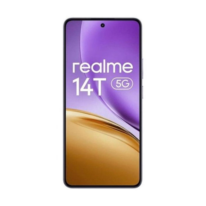 Realme 14T 5G Smartphone 8GB RAM 256GB Almacenamiento, Pantalla AMOLED 6.67" 120Hz, Cámara 50MP, Batería 6000 mAh, Color Púrpura