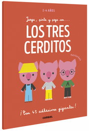 COMBEL, Juega, pinta y pega con... Los tres cerditos, Patricia Geis Conti