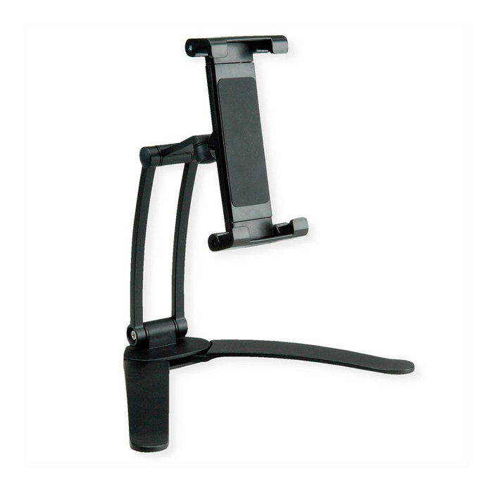 VALUE Soporte 2 en 1 para iPad, Tablet o Smartphone Negro
