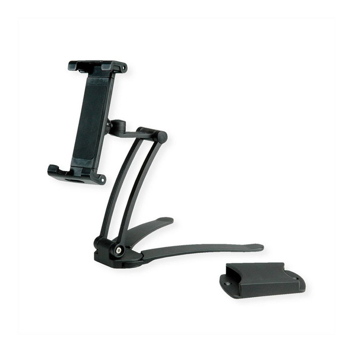 VALUE Soporte 2 en 1 para iPad, Tablet o Smartphone Negro