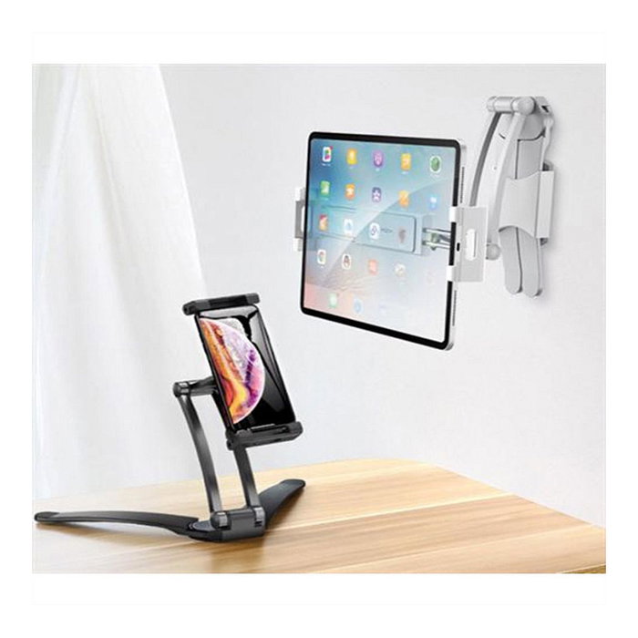 VALUE Soporte 2 en 1 para iPad, Tablet o Smartphone Negro