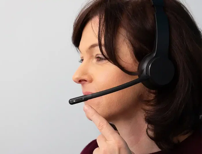 Q-connect Auricular Inalámbrico Diadema con Micrófono Flexible Bluetooth USB Negro Q-connect Auricular Inalámbrico Diadema con Micrófono Flexible Bluetooth USB Negro