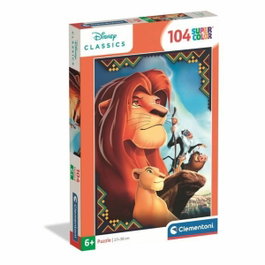 Clementoni Puzzle El Rey León Disney 104 piezas