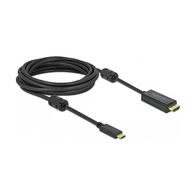 DeLOCK Cable Activo USB Type-C a HDMI 4K 60 Hz 5 m DeLOCK Cable Activo USB Type-C a HDMI 4K 60 Hz 5 m