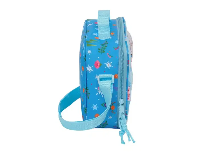 Safta Portameriendas Nevera Frozen 3D, Colección Frozen, Dimensiones 195x250x90 mm