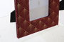 DKD Home Decor Marco de Foto 10x15cm Morado Rosa Dorado Poliester Madera (4 Unidades)