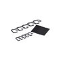 APC AR8113A Kit de montaje para cableado - Anillo de gestión de cables - Negro - 590 g