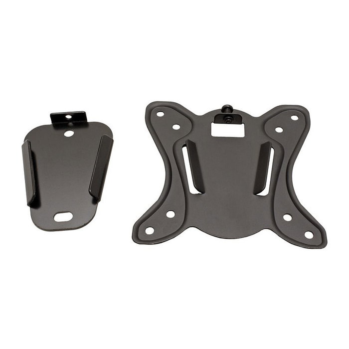 VALUE VALUE 17.99.1141 Soporte de Montaje en Pared para Pantalla LCD, para Monitores de hasta 27 Pulgadas, Hasta 20 kg, Compatible VESA 75x75 / 100x100 mm, Color Negro