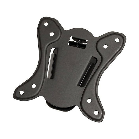 VALUE VALUE 17.99.1141 Soporte de Montaje en Pared para Pantalla LCD, para Monitores de hasta 27 Pulgadas, Hasta 20 kg, Compatible VESA 75x75 / 100x100 mm, Color Negro