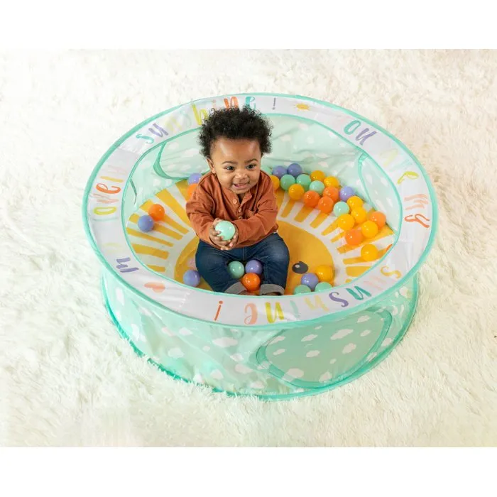Infantino Piscina de Bolas POP UP INF0773554130799 con 50 Bolas y Bolsa de Almacenamiento