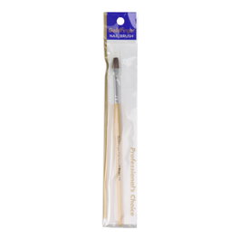 Red Kiss Gold Finger Flat Acrylic Brush N.6