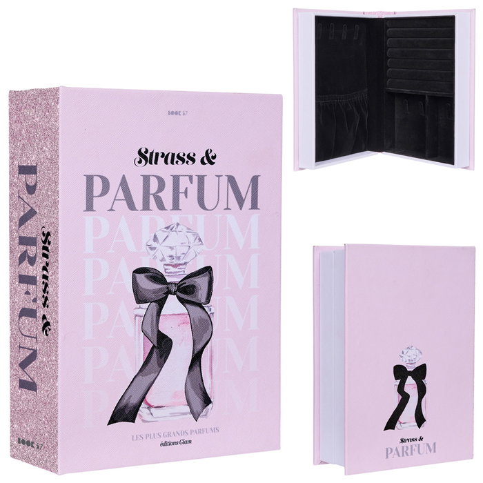Home Deco Factory Caja Libro Joyero Glam Home Deco Factory Caja Libro Joyero Glam