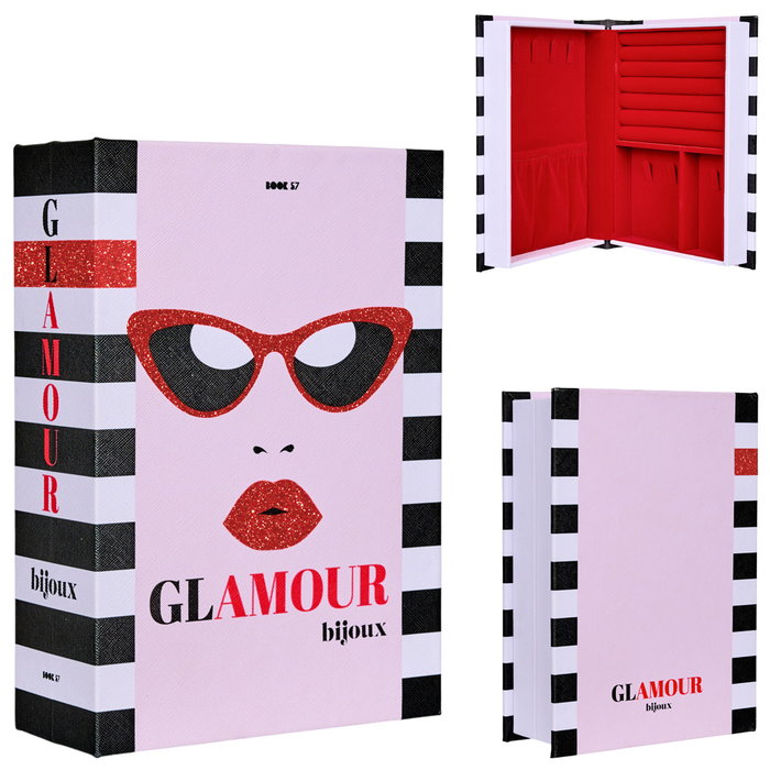 Home Deco Factory Caja Libro Joyero Glam Home Deco Factory Caja Libro Joyero Glam