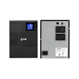 Eaton SAI 5SC 500i 500VA/350W Torre, Salida Onda Sinusoidal, 4 Tomas C13 + USB + RS-232, LCD Negro
