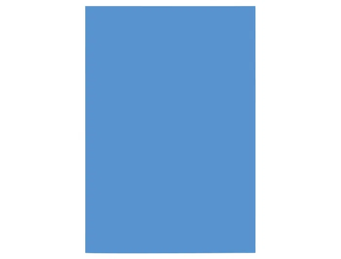 Liderpapel Cartulina A4 180g/m² Azul Paquete 100 Hojas