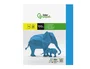 Liderpapel Cartulina A4 180g/m² Azul Paquete 100 Hojas