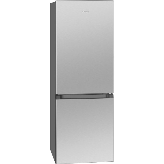 Bomann KG 320.2 ix-look Frigorífico combi Silver