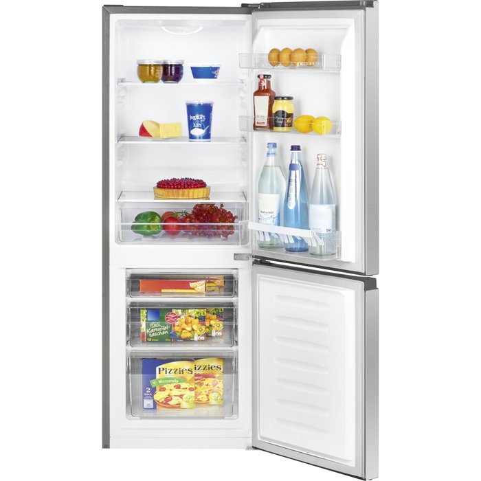 Bomann KG 320.2 ix-look Frigorífico combi Silver