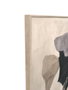 DKD Home Decor Cuadro Lienzo Velvet Abstracto Surtido de 2 Piezas