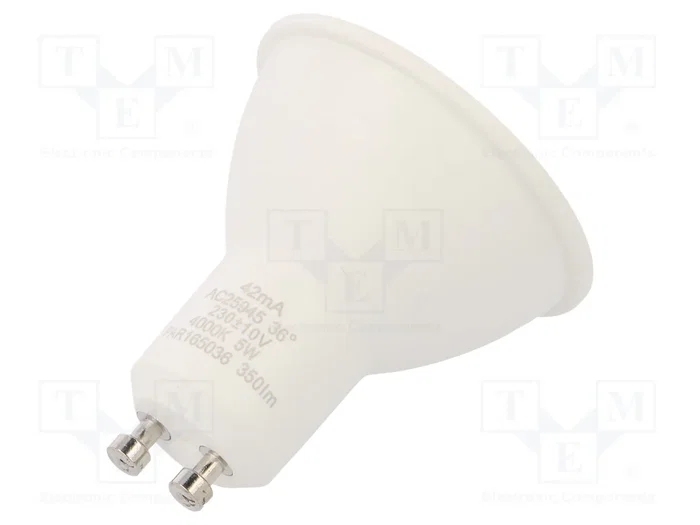 ams OSRAM Lámpara LED GU10 Blanco Neutral 4000K ams OSRAM Lámpara LED GU10 Blanco Neutral 4000K