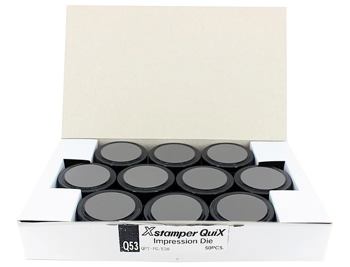 X'stamper Almohadilla Quix Q-53 para Sello Consumible Máquina Sellos 10x50x50 mm
