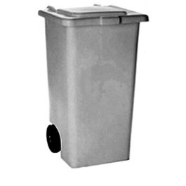 CONGOST Normaplas Cubo de Basura con Pedal, Capacidad 60 Litros, Gris, Dimensiones: 45 x 51 x 70 cm (Alto x Ancho x Largo)