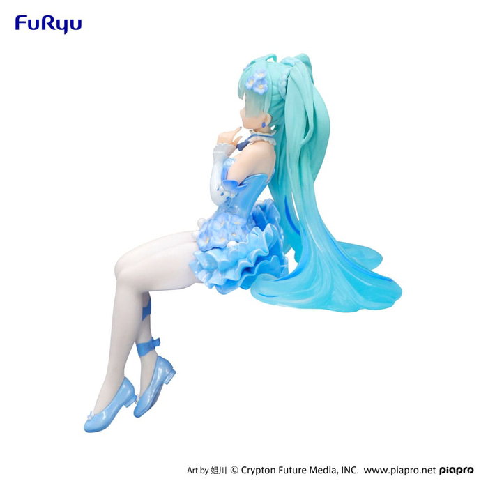 Hatsune Miku Estatua PVC Noodle Stopper Flower Fairy Nemophila Pail Blue Color Ver. 15 cm Hatsune Miku Estatua PVC Noodle Stopper Flower Fairy Nemophila Pail Blue Color Ver. 15 cm